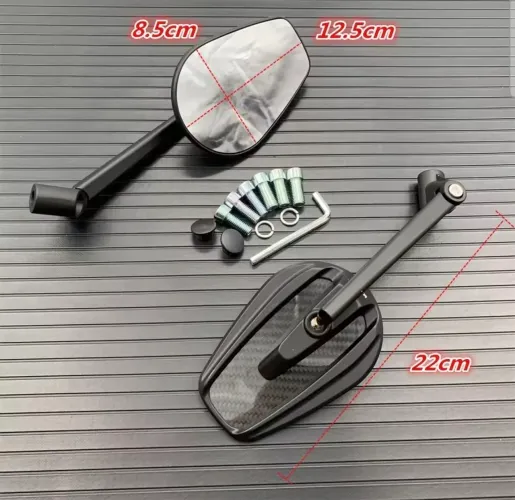 Retrovisor Universal Carbono