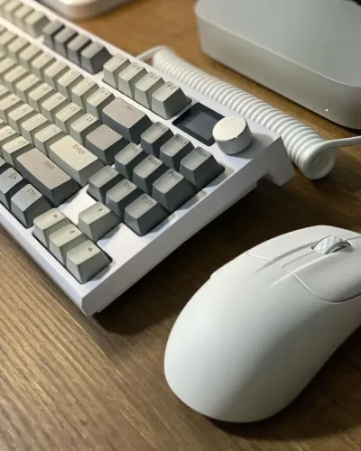Teclado Mecânico Attack Shark K86 RGB Wireless Lacrado