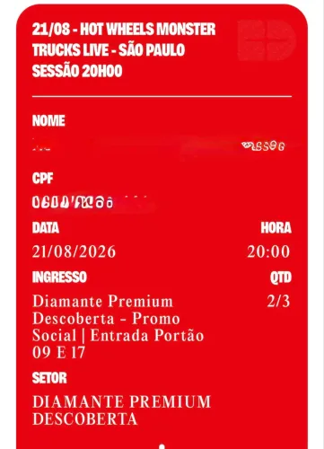 Ingresso Hot Wheels Monster Trucks live
