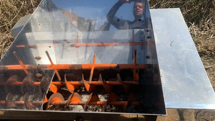 Empacotadeira de silo marca sertaneja elétrica de inox