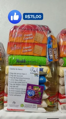 Cestas Básicas com itens de qualidade 