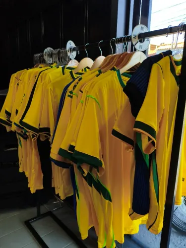 Camisas da seleção brasileira primeira linha