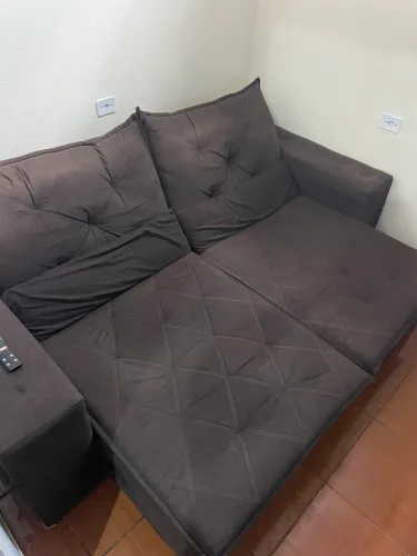 Sofá retrátil 4 lugares