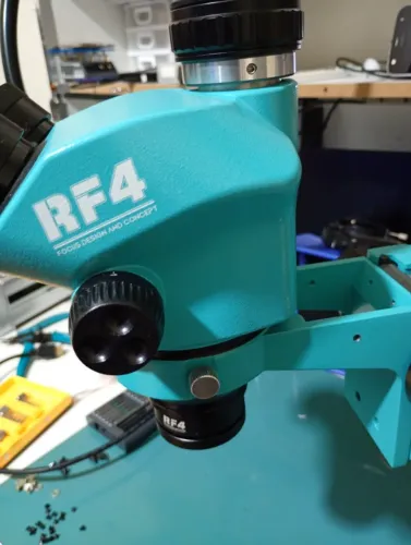 Microscópio triocular RF4-7050TV 7-50X Zoom contínuo