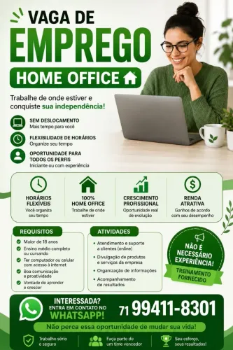 VAGA PARA CAPTADORES 