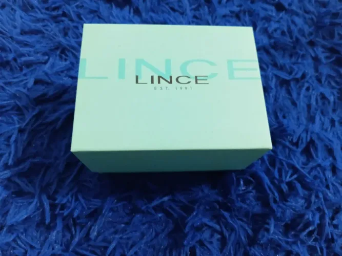 Relógio analógico Lince folheado 18 k