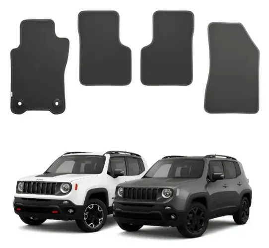 Jogo De Tapete Jeep Renegade Original Mopar Carpete Genuíno