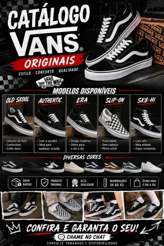 ? VANS COM O MELHOR PREÇO DO MERCADO ?