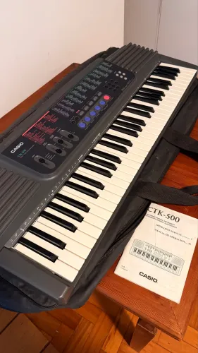 Teclado Casio CTK-500 - Funcionando Perfeitamente