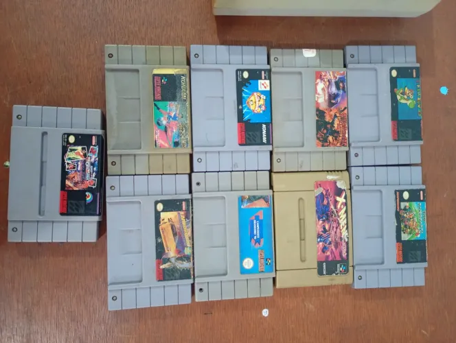 Super Nintendo antigo todo original 
