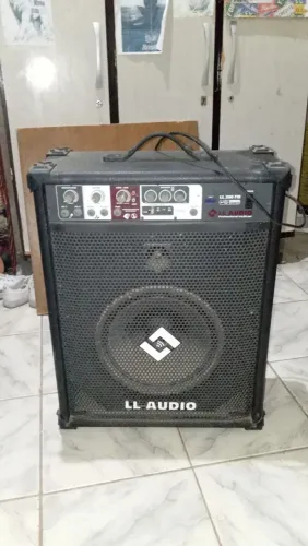 Caixa de som amplificada LL Audio LL 200 FM - Tudo Funcionando - Som Potente