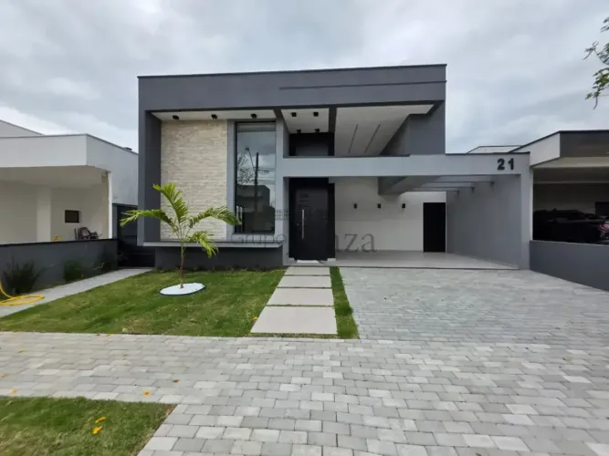 Casa em Condomínio - Condomínio Terras do Vale - Caçapava - 3 SUÍTES - PISCINA - 150m².