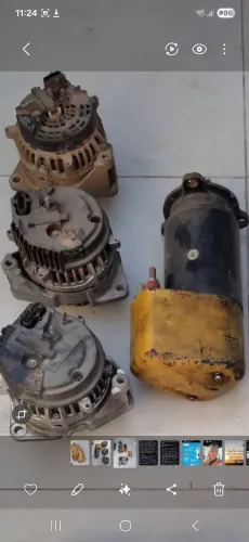 Alternadores e motor de partida