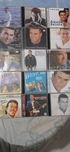 Lote amado Batista 15 cds