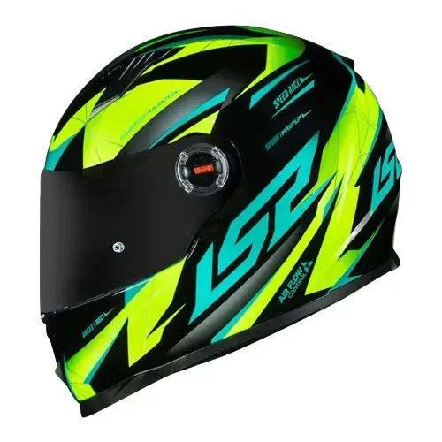 Capacete Ls2 FF358 Classic Draze Preto e Amarelo - somos loja, parcelamos