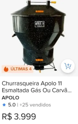 Churrasqueira Apolo 11
