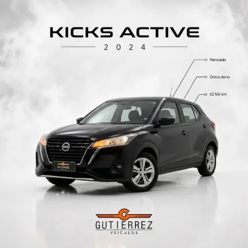 Nissan Kicks Active 1.6 16V Flex Aut. 2024