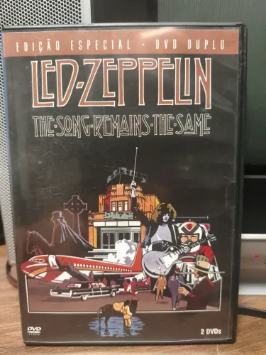 DVD duplo - Led Zeppelin - The Sony Remains the Same