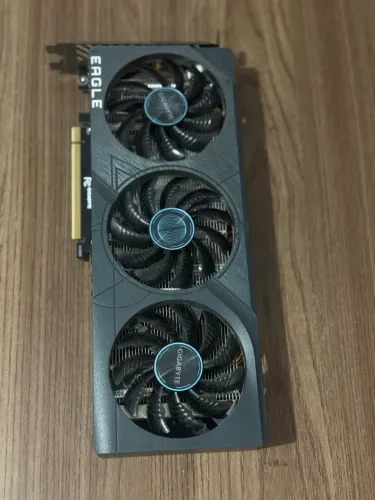 Placa de Vídeo RTX 4060 EAGLE OC Gigabyte NVIDIA GeForce, 8GB GDRR6.