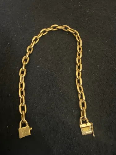 Pulseira de ouro 