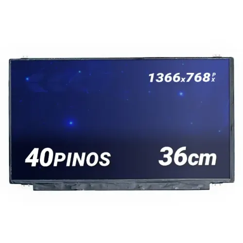 tela 15.6 40 pinos 144hz borda infinita SEMI NOVA