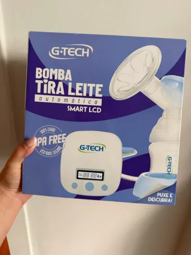 Bomba a Vacuo Elétrica Tira Leite G-Tech