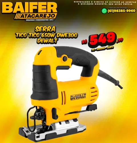 Serra Tico-Tico 650w DWE300 Dewalt