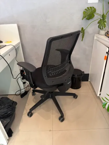 Cadeira escritorio flexform uni all black