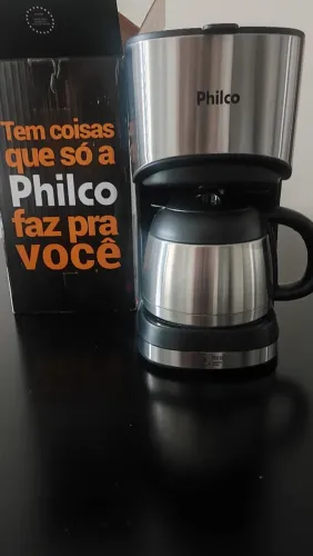 Cafeteira elétrica PHILCO Inox