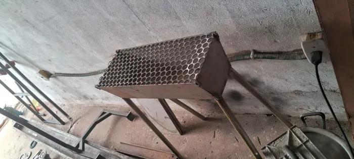 Churrasqueira toda inox pra espetinho