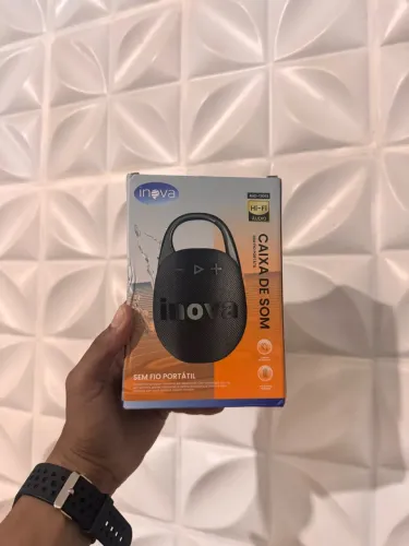Som Bluetooth Inova, imitação do ?Clip JBL?. Novo, lacrado!