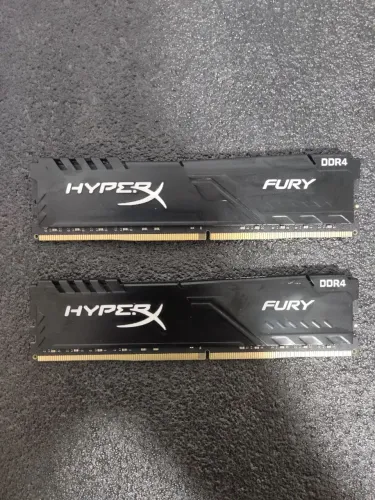 Memória RAM HyperX Fury Kingston DDR4 32GB (2x16GB) 3200MHz