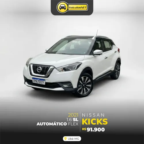 Nissan Kicks SL 1.6 16V Flexstar 5P Aut. 2021