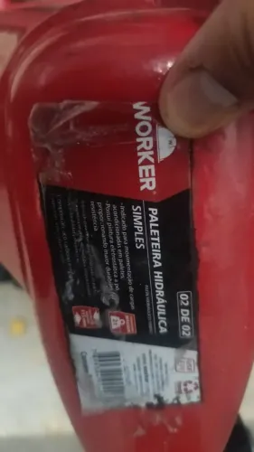 PALHETEIRA MANUAL RODAS SIMPLES RETIRAR