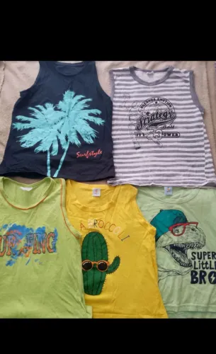 Camisetas lote Tam 8