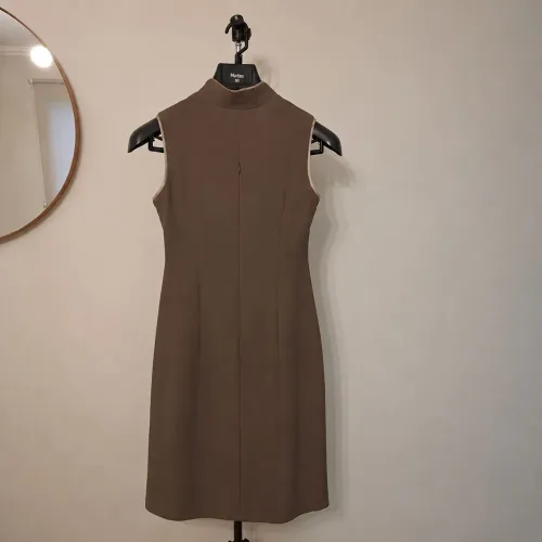 Vestido Fino Marrom