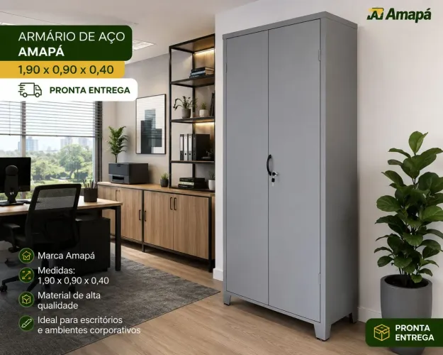 Armario de aço com chaves varios tamanhos pronta entrega 