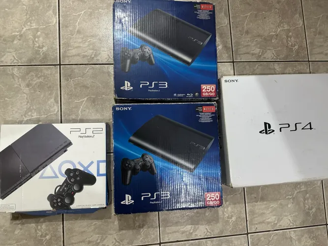 Caixas de PlayStation