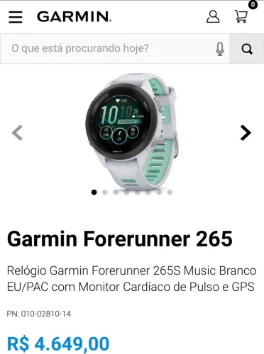 Garmin 265s 42mm Anápolis
