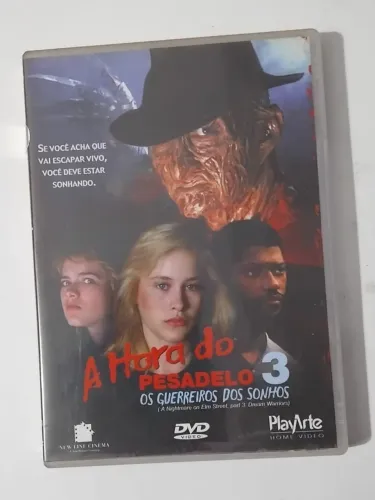 DVD "A HORA DO PESADELO 3" (1986), de Chuck Russel, o melhor da série depois do primeiro