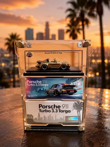 Expositor Hot Wheels em Acrilico de 3 Andares para RLC