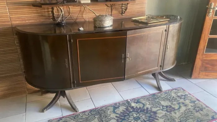 Buffet retro estilo ingles