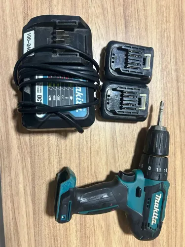 parafusadeira furadeira impacto makita hp333d 12v