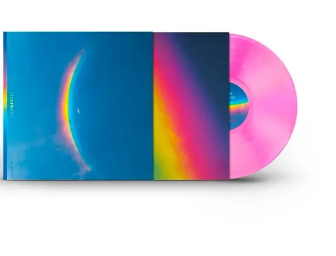 LP Vinil Coldplay Moon Music Importado Novo Lacrado colorido