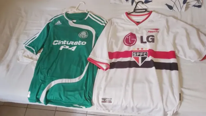 camisas futebol