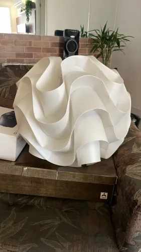 Lustre Pendente Branco Estilo Escandinavo - Design Moderno