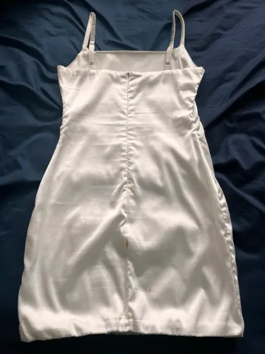 Vestido branco tubinho 