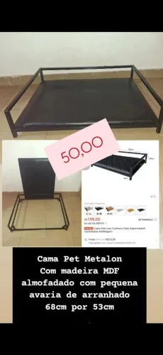 Cama pet metalon