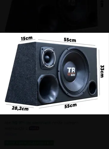 Vendo Caixa Trio TR 620