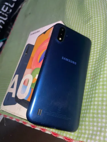 GALAXY A01 SEMI NOVO(tenho a caixa)